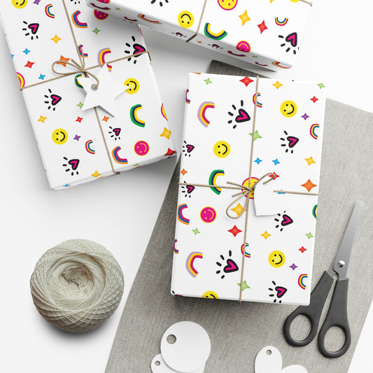 Loveshinescreates Happy Wrapping Paper