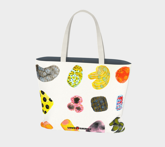 Loveshinescreates Squiggle Large Tote