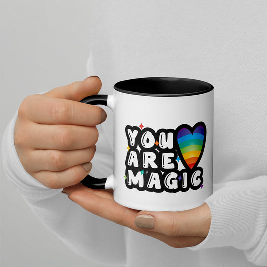 You Are Magic Mug with Color Inside