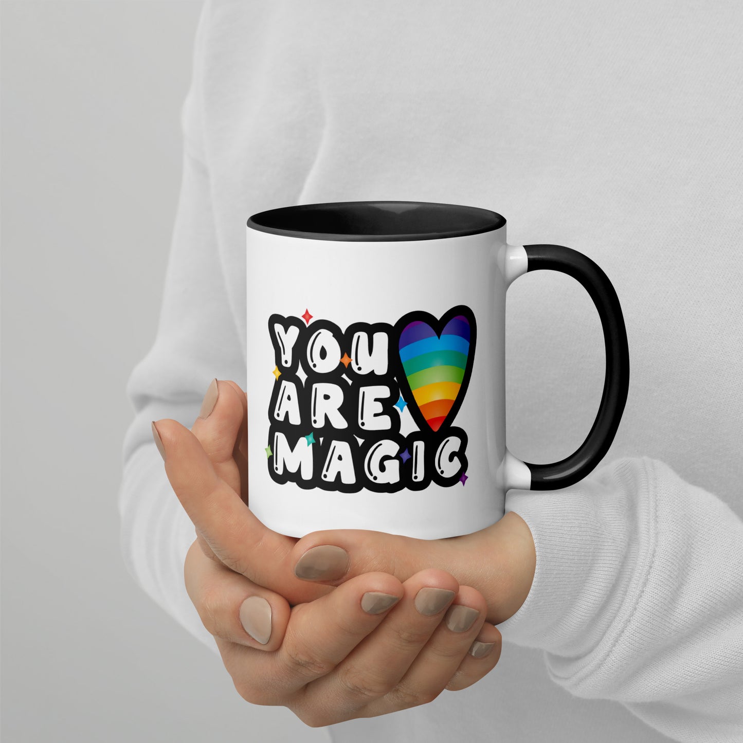 You Are Magic Mug with Color Inside