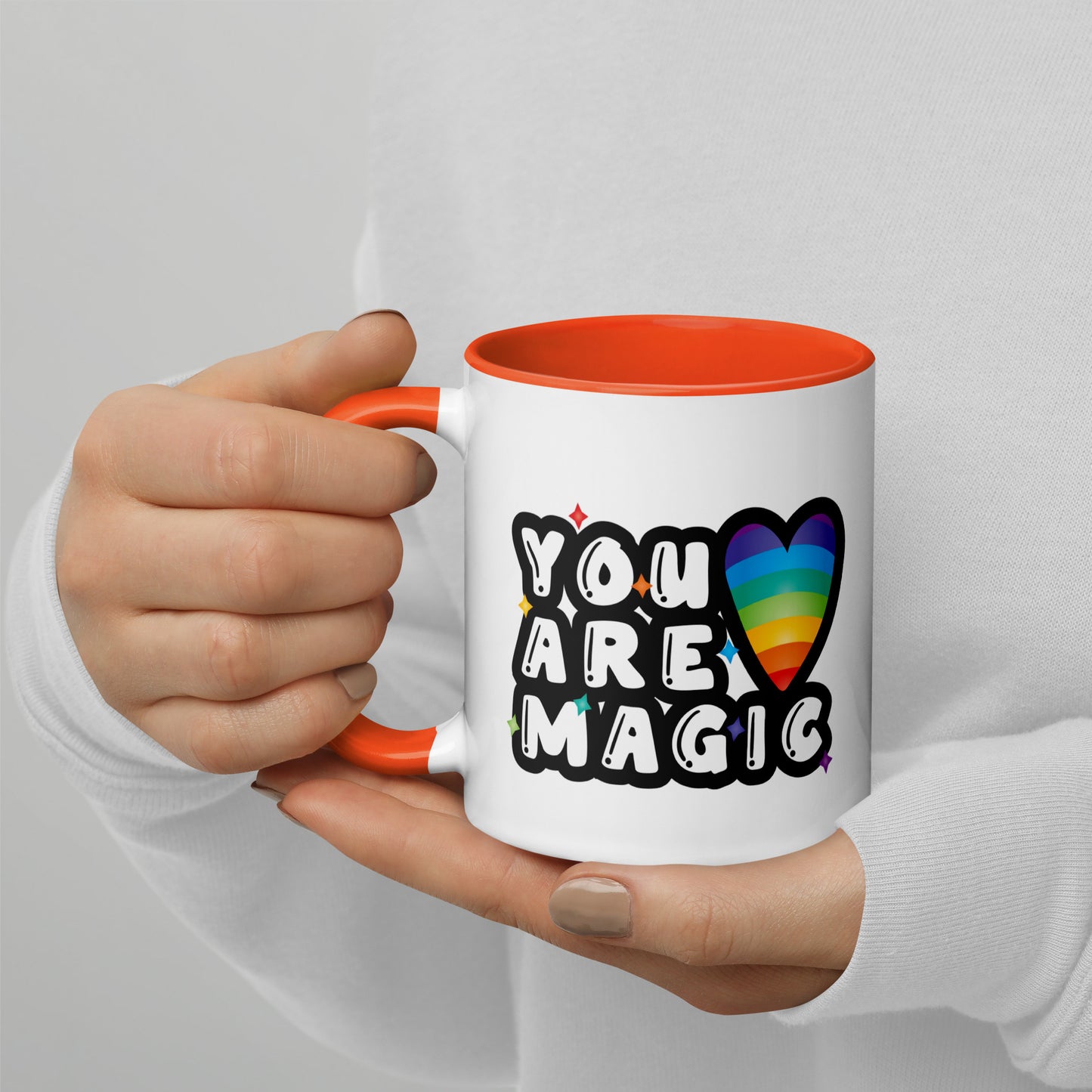 You Are Magic Mug with Color Inside