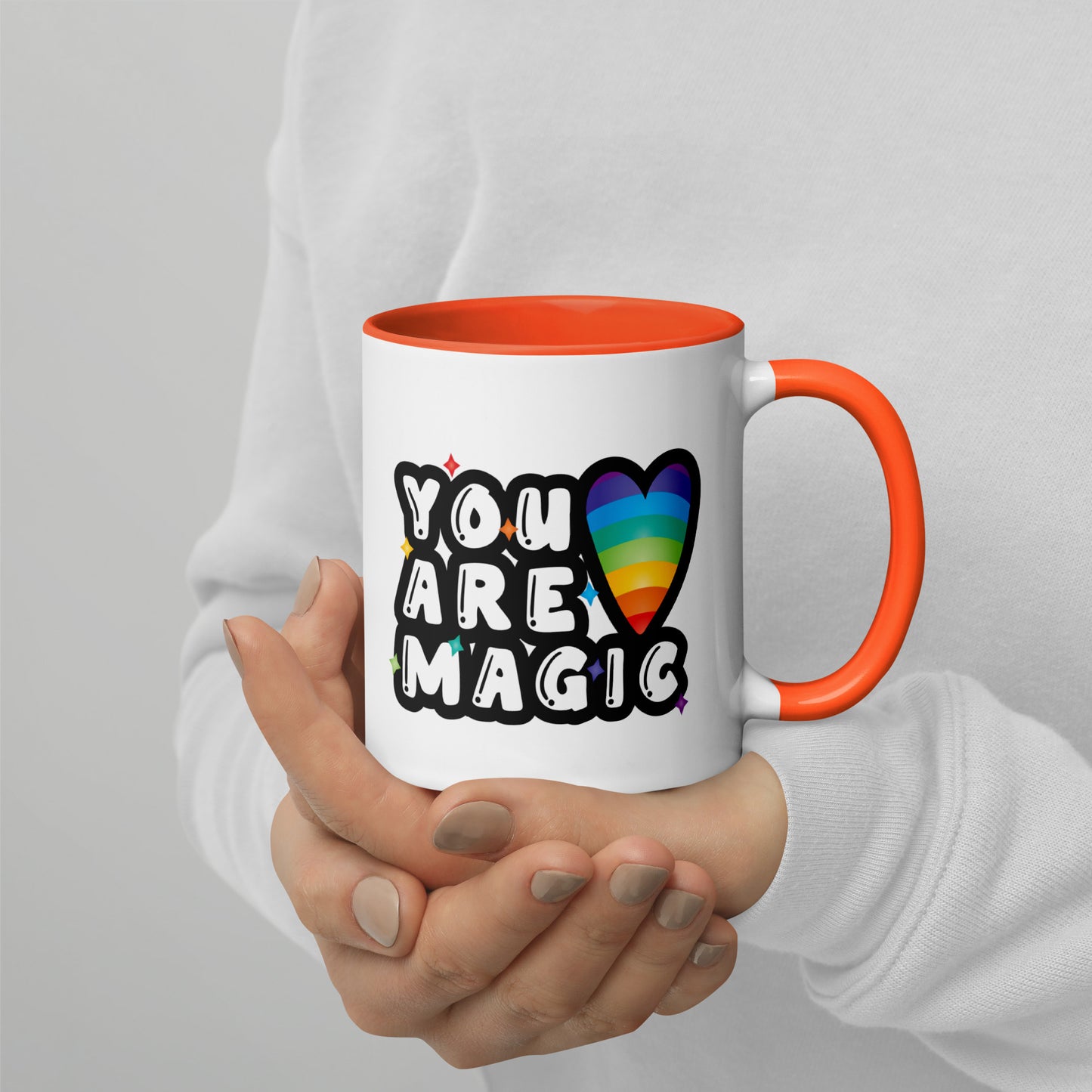 You Are Magic Mug with Color Inside