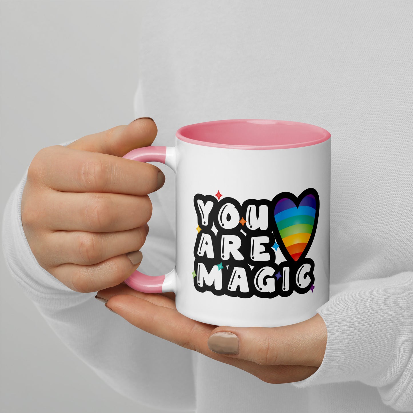 You Are Magic Mug with Color Inside