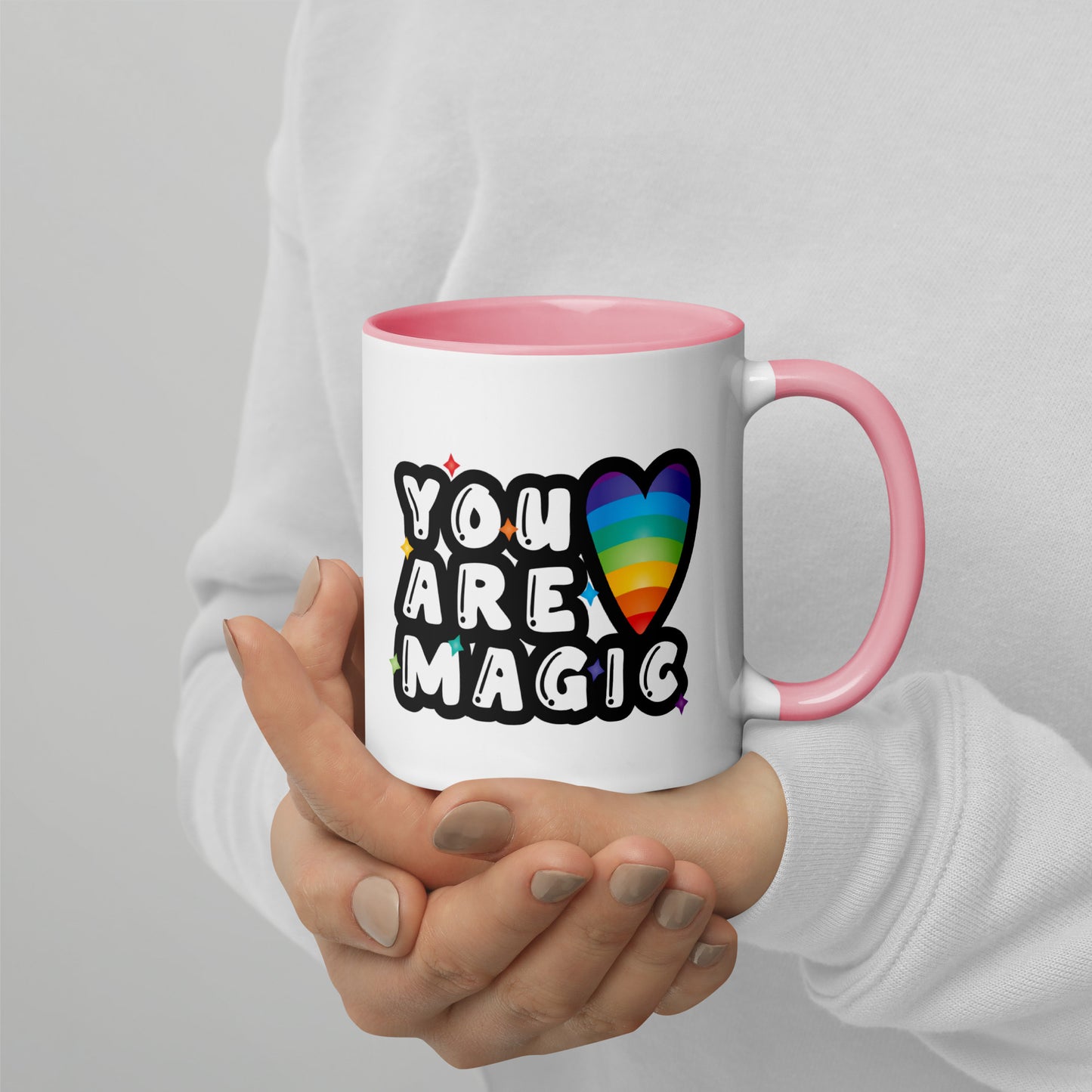 You Are Magic Mug with Color Inside