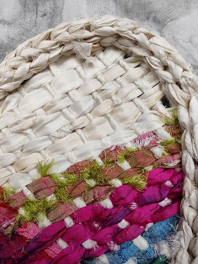 Yarny Hearts - Serene Cream, Metallic Gold and Pops o Color by WonderRach Designs