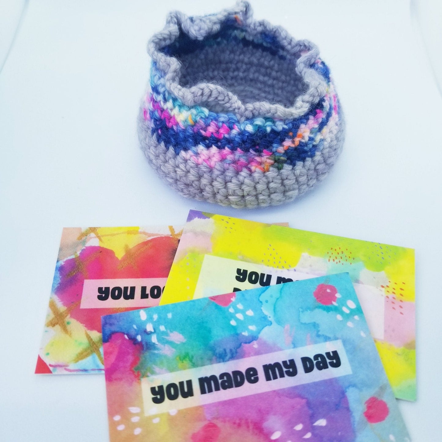 Custom Crochet Basket - Sweet and Just Right!