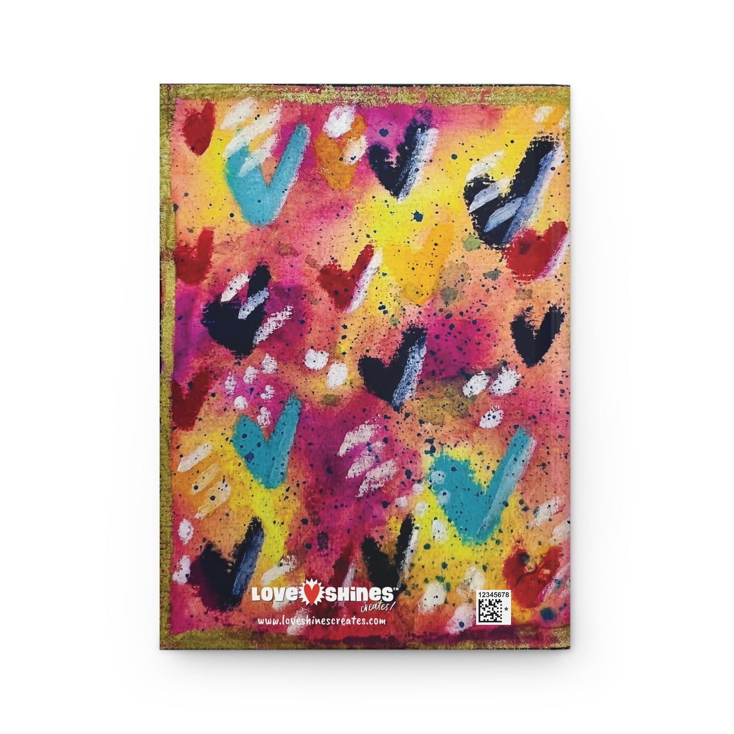 Rainbow Sprinkles Hardcover Journal Matte