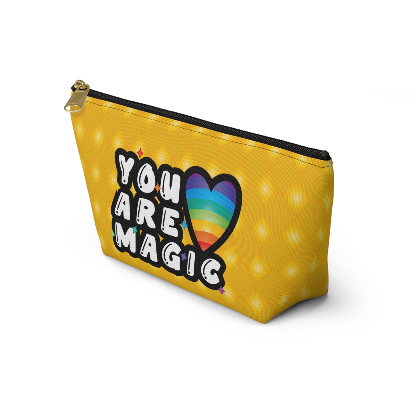 You Are Magic in Yellow Accessory Pouch