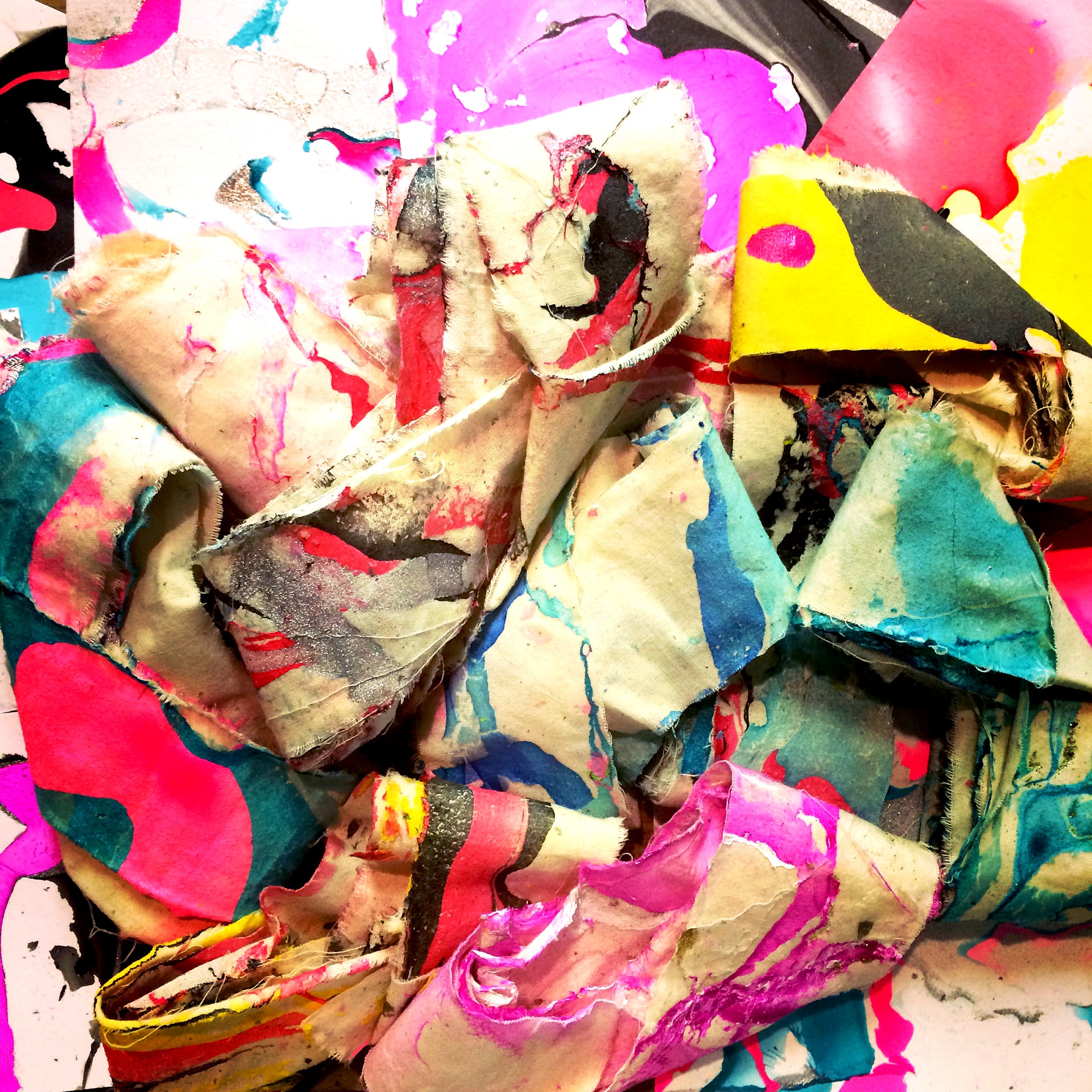 Load video: hello babies! this is a lil video with some samples of my mixed media artwork. xo