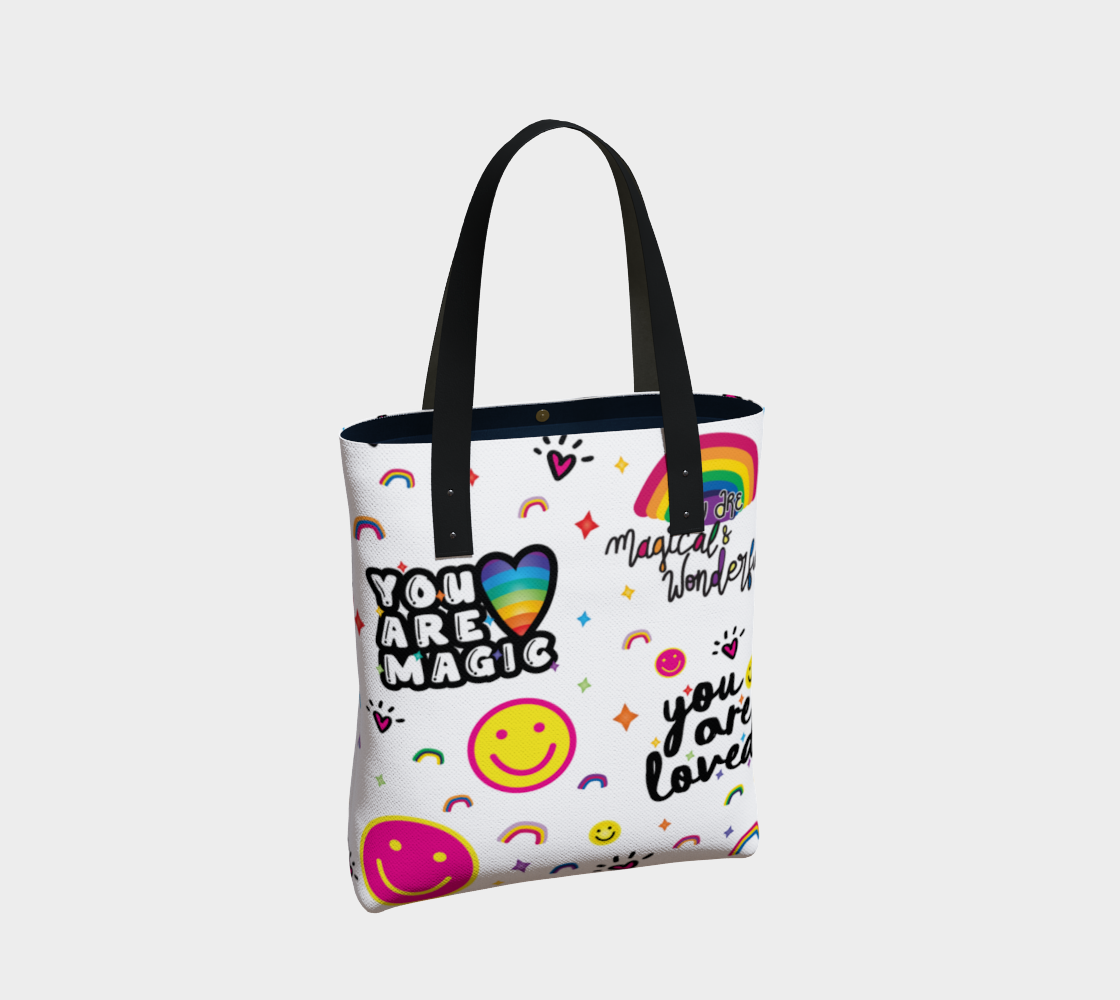 Loveshines Multi-Logo Tote Bag