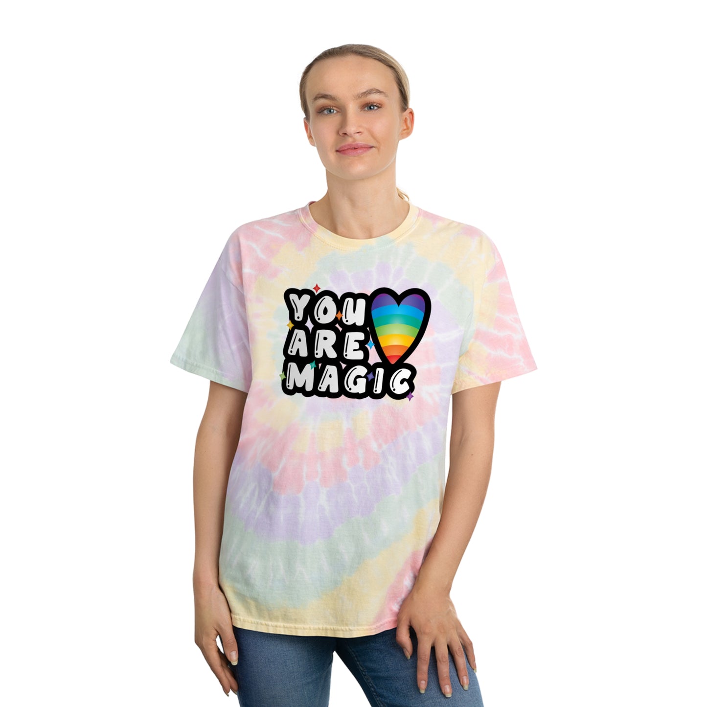 Tie-Dye Tee, Spiral - You are Magic