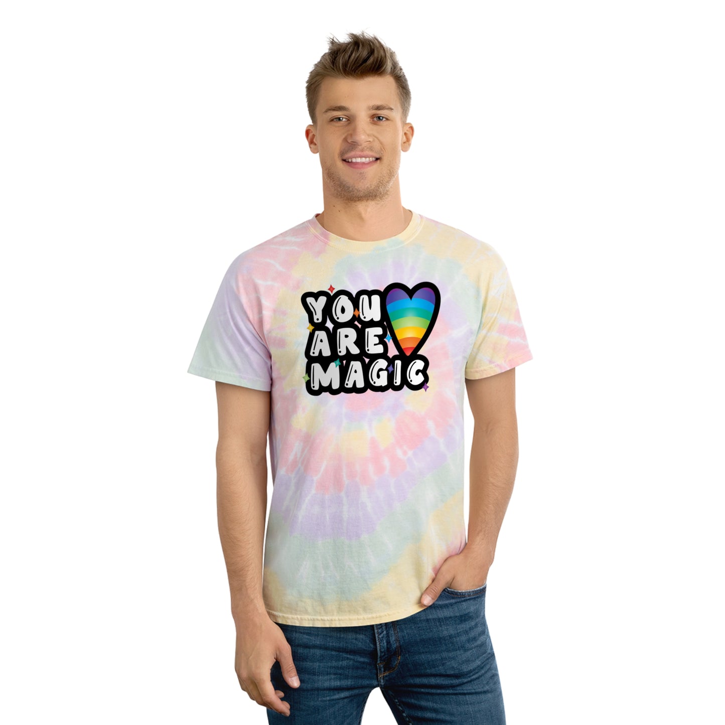 Tie-Dye Tee, Spiral - You are Magic