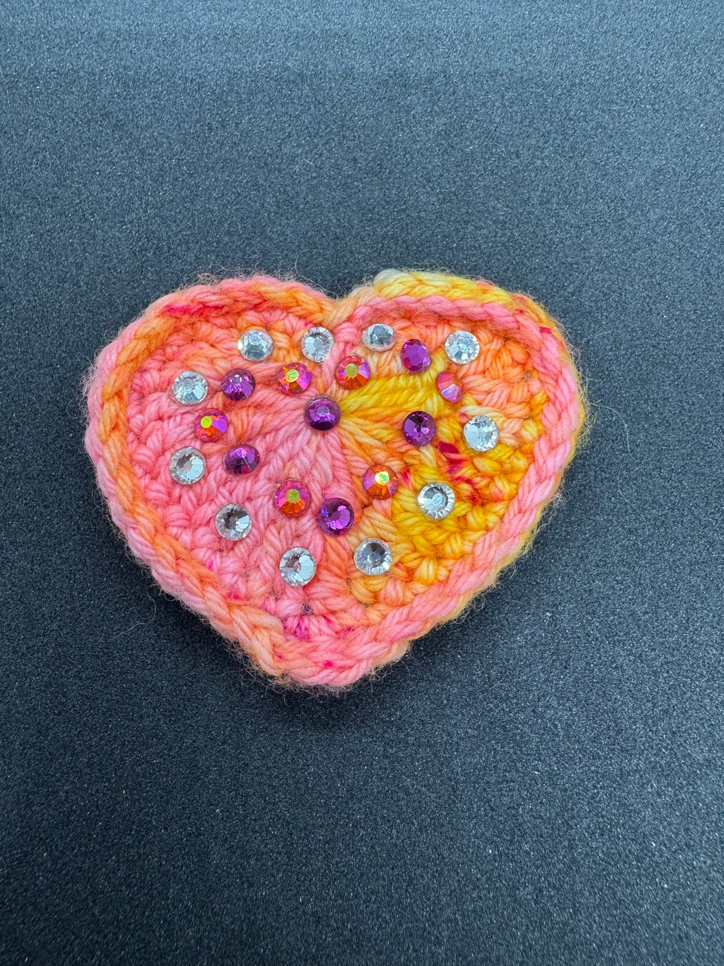 Handmade Flower and Heart Magnetic Pins