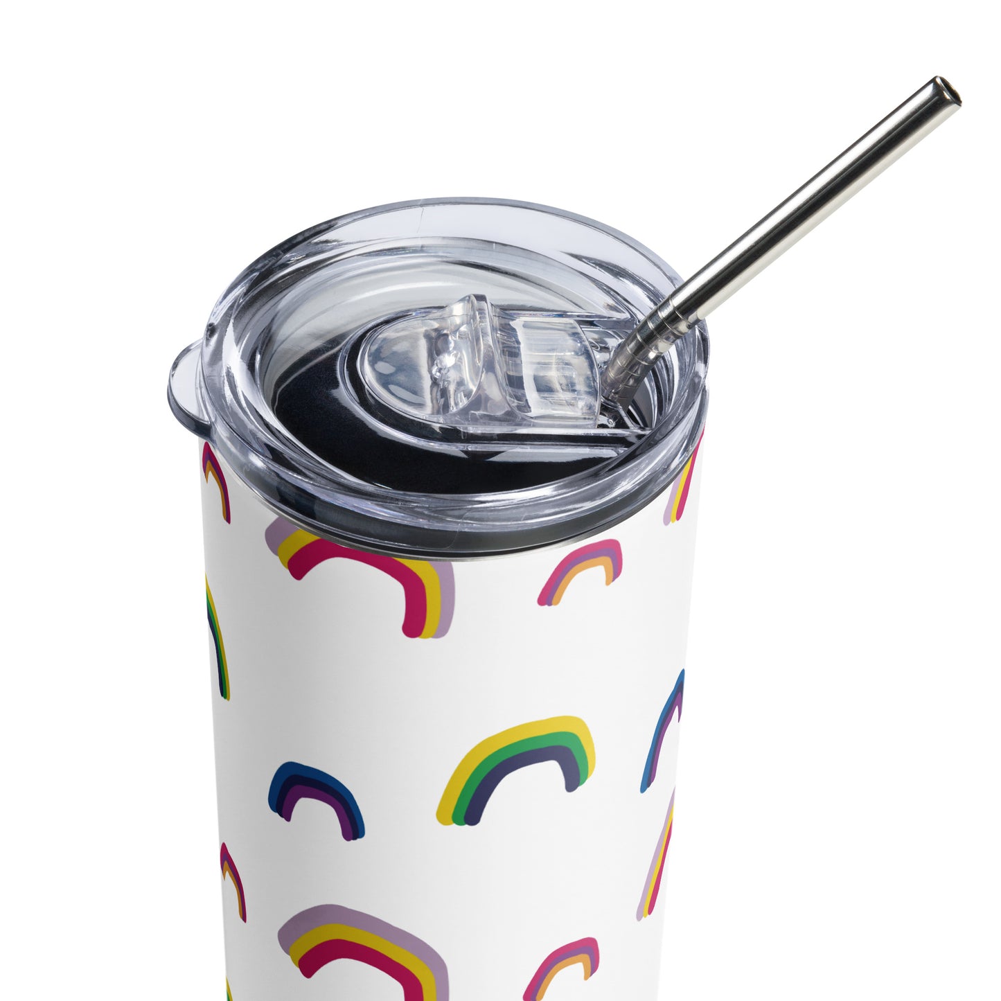 RAINBOW design Stainless Steel Hot Cold 20oz Tumbler