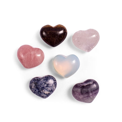 Heart Shaped Crystal Stones - MINI! by Sugarboo & Co