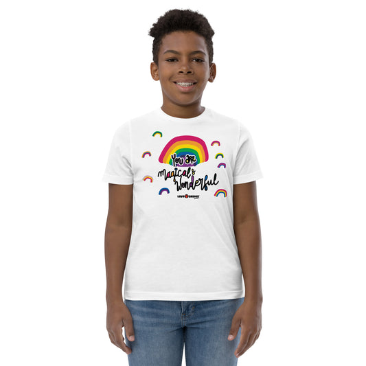 you are magical and wonderful - youth jersey t-shirt